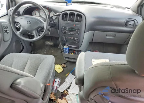 2004 Dodge Caravan Sxt from USA, damaged, VIN 1D8GP45R34B500481